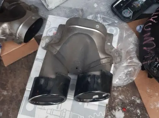 Mercedes-Benz C W205 Rear muffler/silencer tail pipe A0004901000