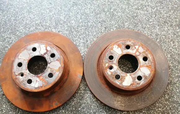 Opel Mokka X Rear brake disc