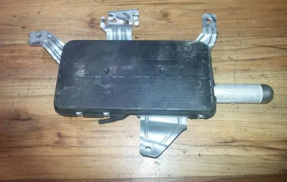 Front door airbag