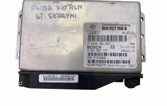Audi A4 S4 B7 8E 8H Gearbox control unit/module 8E0927156G