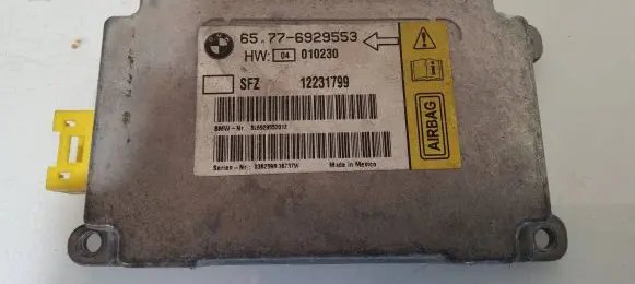 BMW 7 E65 E66 Airbag control unit/module 6929553 12231799