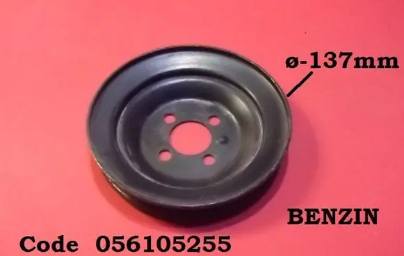 Audi 100 200 5000 C3 Crankshaft pulley 056105255