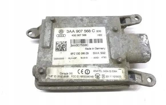 Volkswagen PASSAT B7 Blind spot module 3AA907568C
