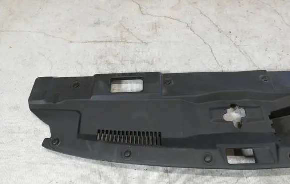 Engine bonnet/hood lock trim molding