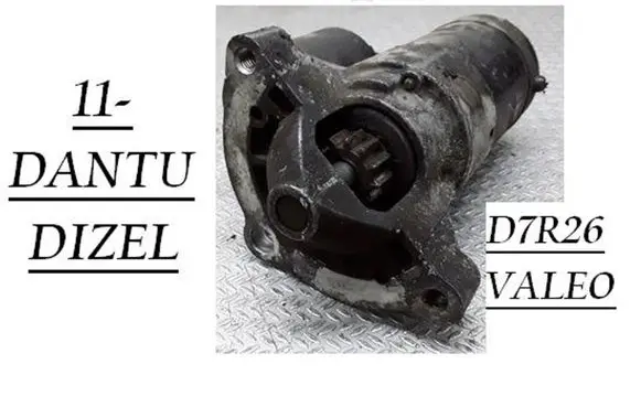 Peugeot Partner Starter motor D7R26