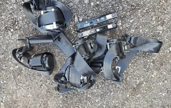 Renault Zoe Set of seat belts 888417455R 868847284R