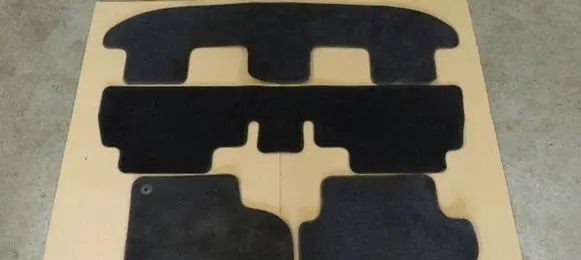 Volkswagen Sharan Rear floor mat 7N0864450