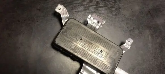 Front door airbag