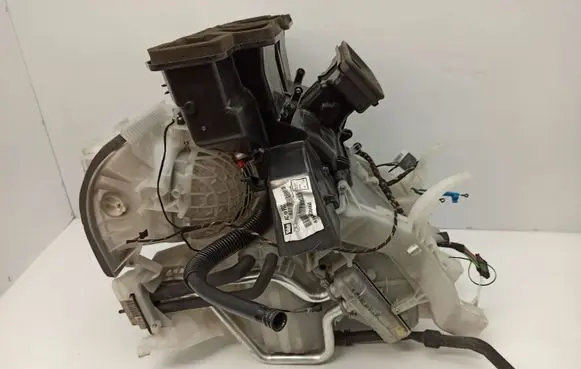 Interior heater climate box assembly