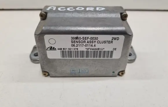 Honda Accord ESP acceleration yaw rate sensor 39960SEF0030 06211701144