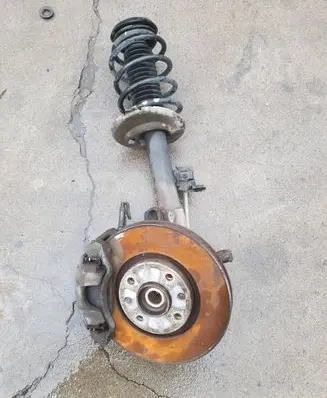 Peugeot 3008 I Front wheel hub spindle knuckle