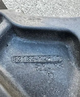 Toyota Yaris Cross Fender foam support/seal 53153K2010