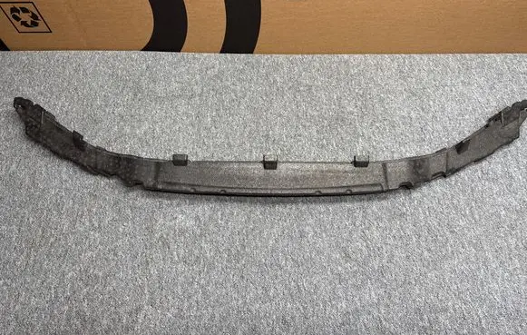 Front bumper foam support bar