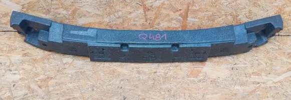 Front bumper foam support bar