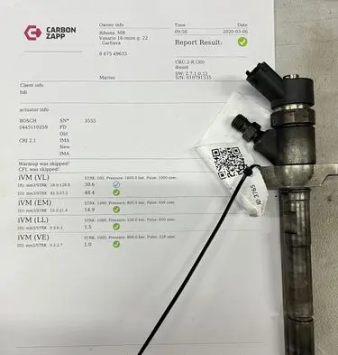 Volvo V70 Fuel injector 0445110259 328480