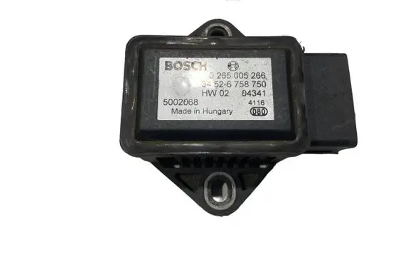 BMW 5 E60 E61 ESP acceleration yaw rate sensor 6758750 34526758750 0265005266