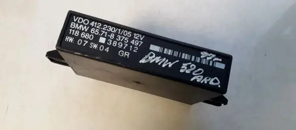 BMW 5 E39 Cruise control unit/module 65718375497 6571-8375497
