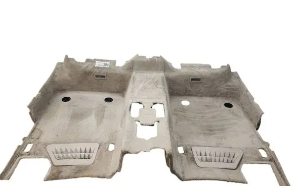 BMW 7 F01 F02 F03 F04 Rear floor carpet liner 7234843 6146482