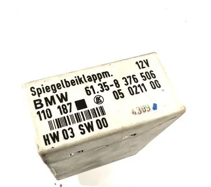 BMW 3 E46 Wing mirror control module 8376506 61358376506 110187
