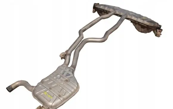Volkswagen Touareg I Muffler/silencer 7L6253211F 7L6118