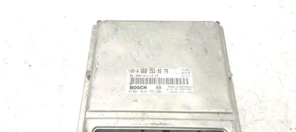 Mercedes-Benz A W168 Engine control unit/module A6681530279 0281010793 28RTF000