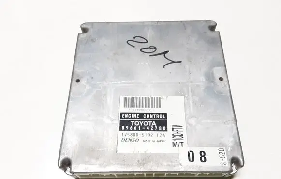 Toyota RAV 4 (XA20) Engine control unit/module 8966142780 1758005192 1CDFTV