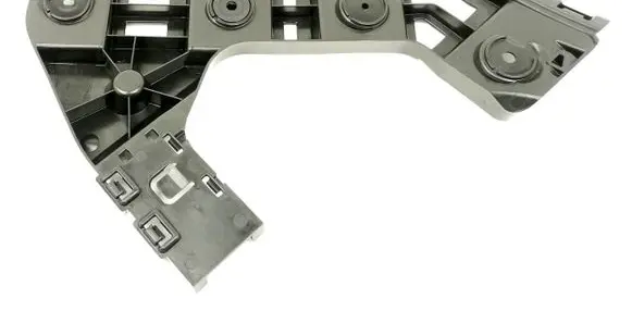 Rear bumper mounting bracket
