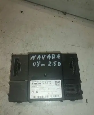 Nissan Navara D40 Comfort/convenience module 284B2EB300 DB01752 5WK48935