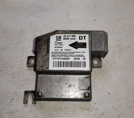 Opel Combo C Airbag control unit/module 24417008 327963935 DTT0121823N