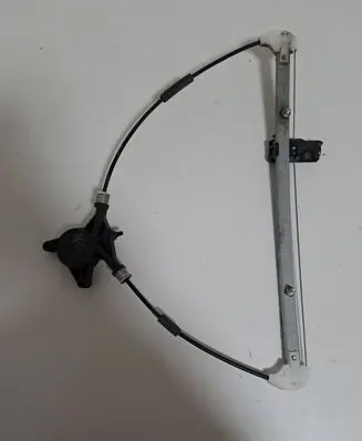 Front window lifting mechanism without motor
