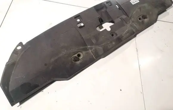 Engine bonnet/hood lock trim molding