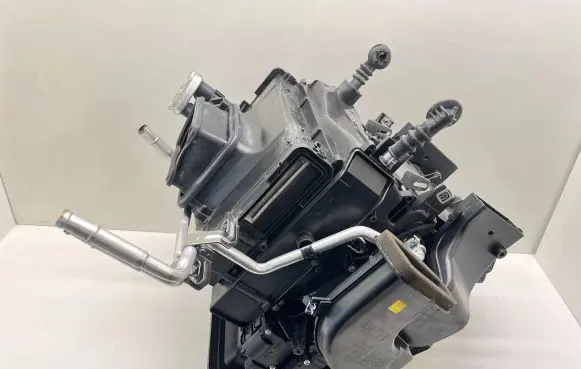 Interior heater climate box assembly