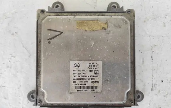 Mercedes-Benz E W212 Engine control unit/module A6519000503 28454425 A6519011902