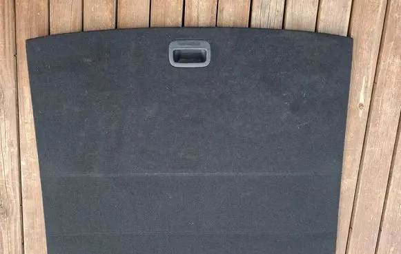 Hyundai Kona II Trunk/boot floor carpet liner 85715HFNNB