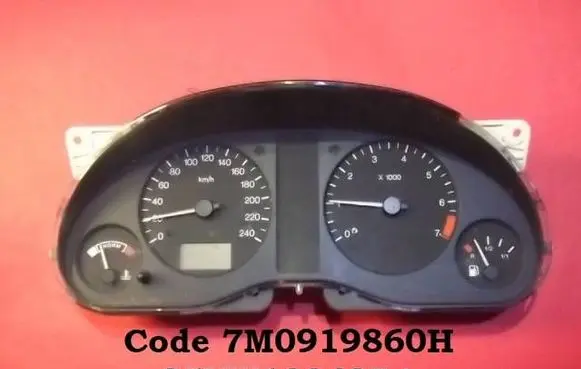 Seat Alhambra (Mk1) Speedometer (instrument cluster) 7M0919860H 95VW10849BA