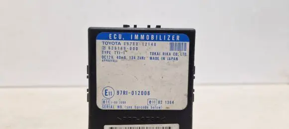 Toyota Corolla E120 E130 Immobilizer control unit/module 8978012140 626149000 97RI012008
