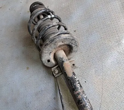 Volkswagen Sharan Front shock absorber with coil spring