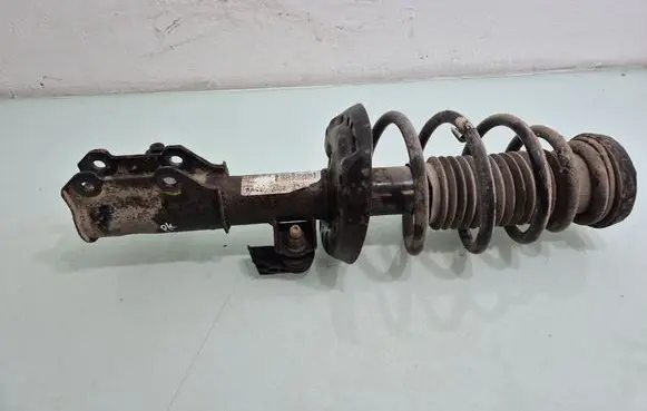 Front shock absorber with coil spring