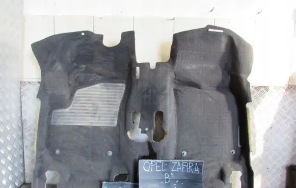 Opel Zafira B Front floor carpet liner 