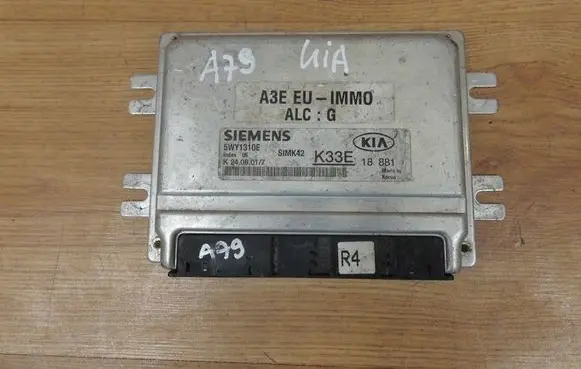 KIA Rio Engine control unit/module 5WY1310E K33E K33E18881