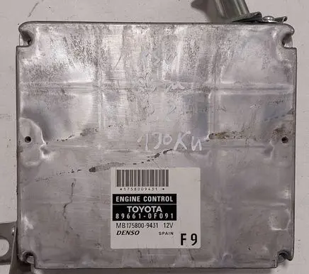Toyota Corolla Verso AR10 Engine control unit/module 896610F091 1758009431 MB1758009431