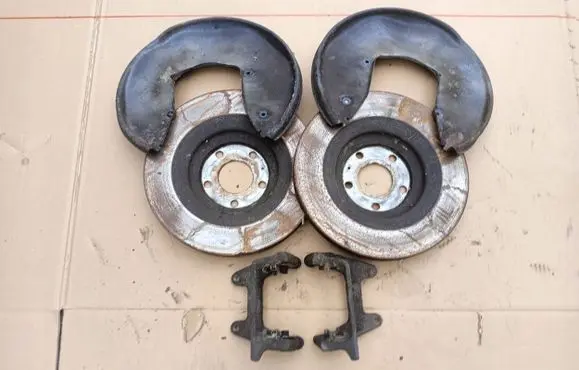 Audi A6 S6 C6 4F Rear brake caliper 330MM