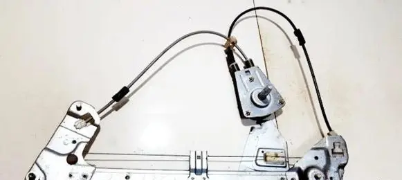 Mazda 323 F Sliding door window regulator with motor