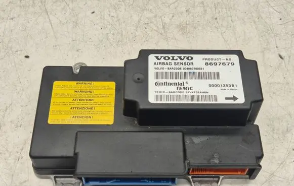 Volvo V50 Airbag control unit/module 8697679 00001393B1