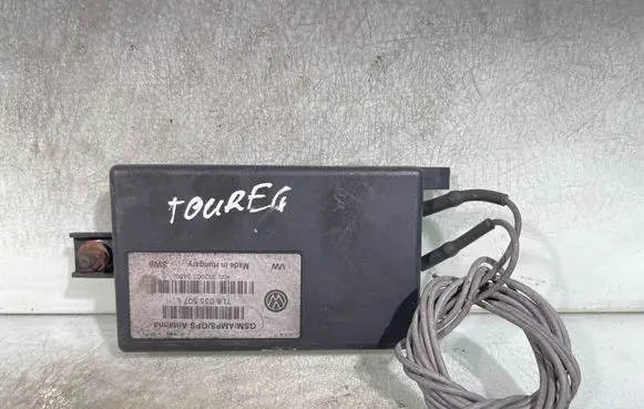 Volkswagen Touareg I Antenna control unit 7l6035507l