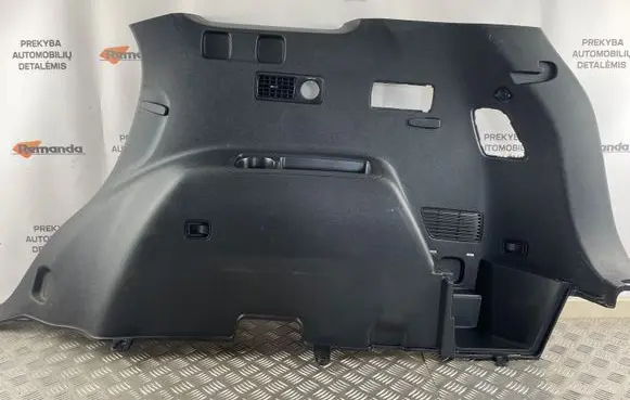 Trunk/boot lower side trim panel