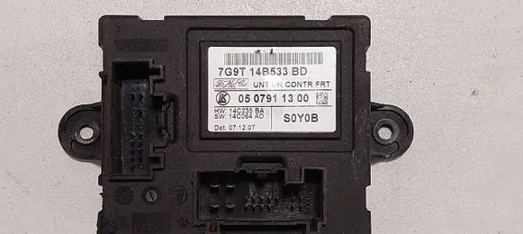 Ford Mondeo MK IV Door control unit/module 7G9T14B533BD 0507911300 14C235BA