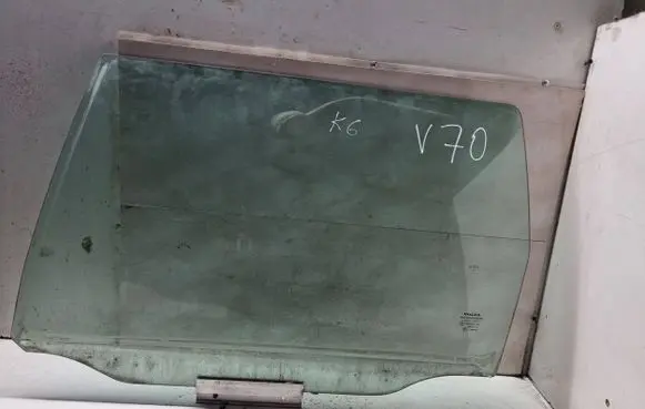 Volvo V70 Rear door window glass 43R001105 E000186