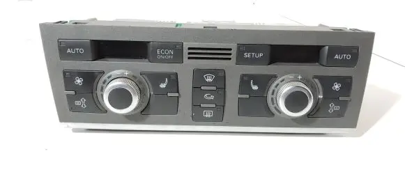 Audi A6 S6 C6 4F Climate control unit 4F1820043J 5HB00883304 4F0910043
