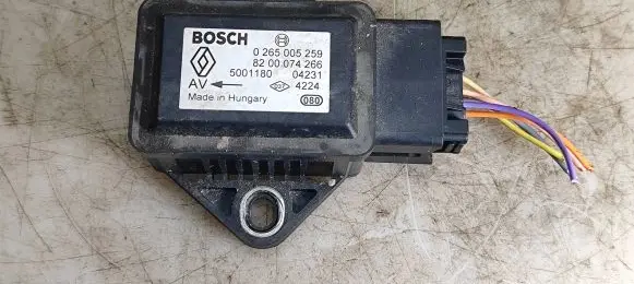 ESP acceleration yaw rate sensor